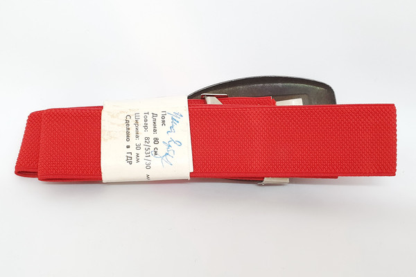 3 Vintage Children's belt with a buckle made in GDR 1982.jpg