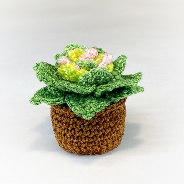 Сrochet-miniature-plant-pdf