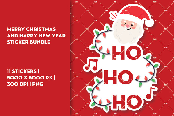 Merry Christmas and happy new year sticker bundle cover 10.jpg