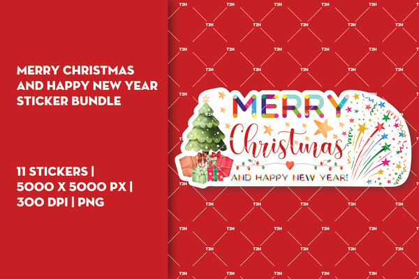 Merry Christmas and happy new year sticker bundle cover 12.jpg