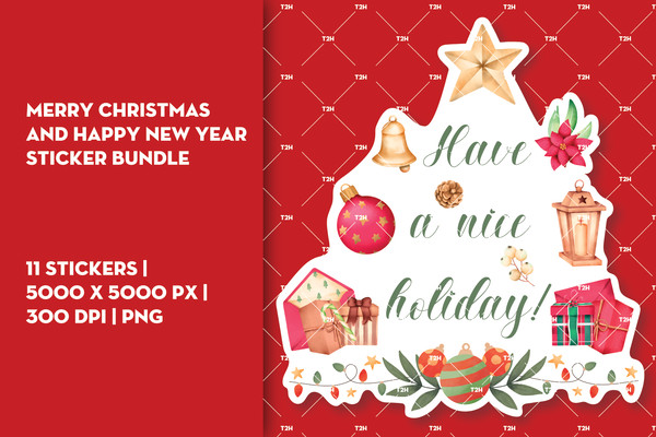 Merry Christmas and happy new year sticker bundle cover 8-01.jpg