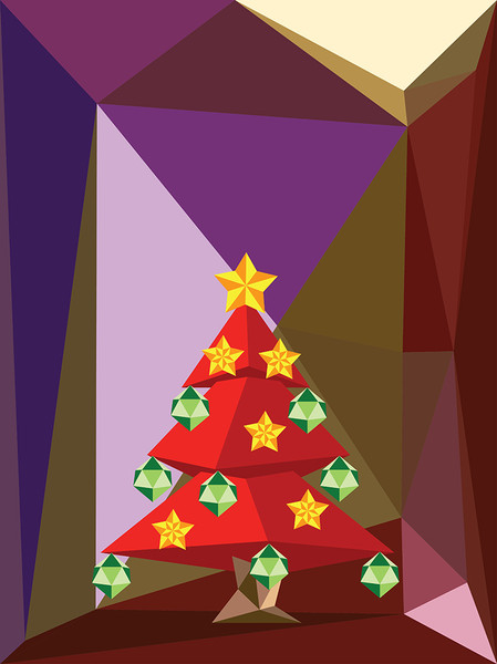 Red Polygonal Christmas Tree3.jpg