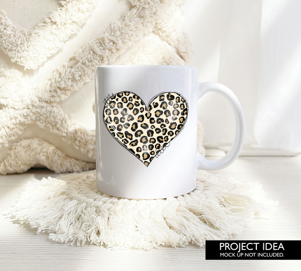 Leopard print Heart sublimation design Mug Mockup.jpg