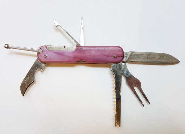 5 USSR Vintage Folding FISHING KNIFE Multitool Pocket Knife VORSMA 1980s.jpg