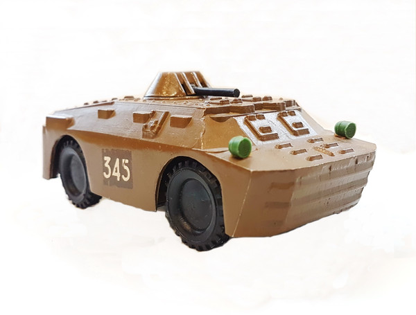 1 USSR Toy Armored Car BRDM-2 diecast model Soviet Armor Vehicles ARSENAL 1980s.jpg