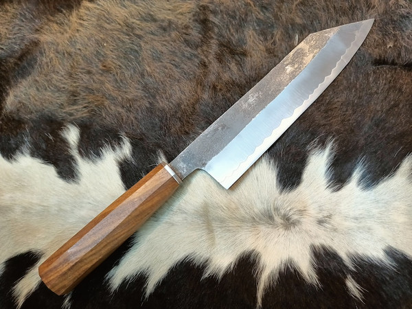 Damascus Kitchen Knife Set, Engraved Chef Knife, Handmade Cu - Inspire  Uplift