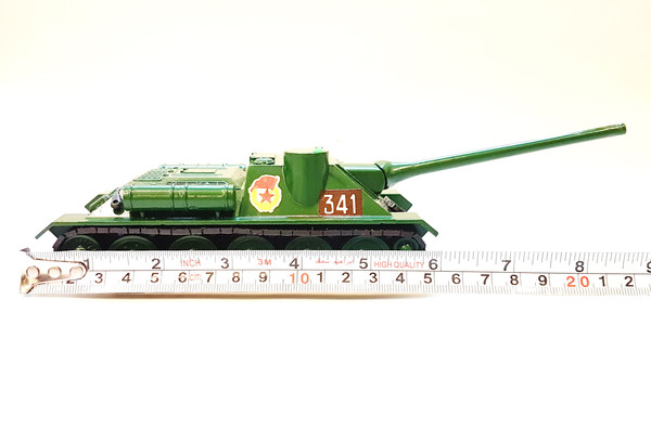 12 USSR Toy Tank Howitzers gun SU-100 model  Soviet Armor Vehicles 1970s New.jpg