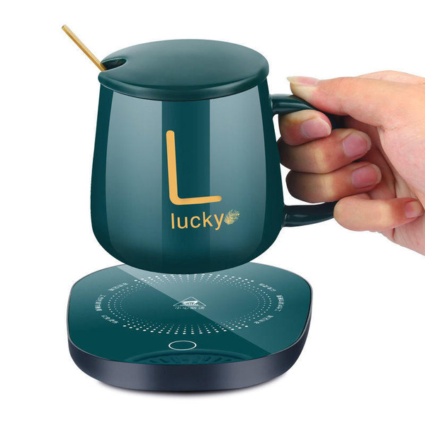 Holiday Gift set Luxury Coffee Mug Table Top USB Charging - Inspire Uplift