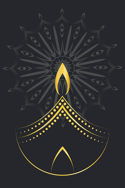 Golden Diwali candle line art3.jpg