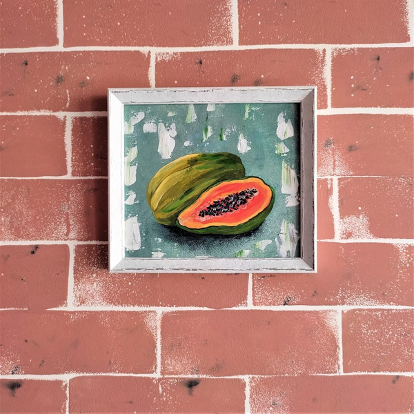 Handwritten-still-life-with-papaya-fruit-by-acrylic-paints-4.jpg