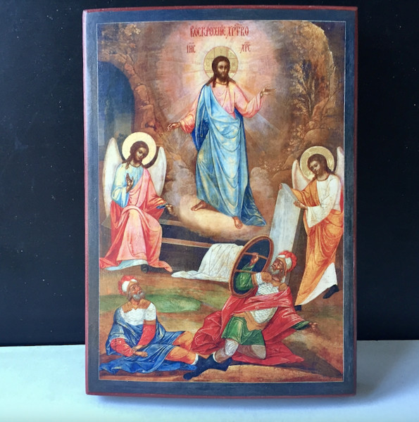 Jesus Christ Victorious Resurrection icon