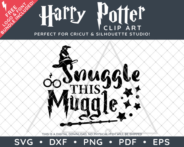 HP Clip Art Snuggle This Muggle by SVG Studio Thumbnail.png