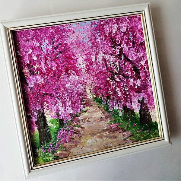 Painting-impasto-landscape-japanese-cherry-blossom-garden-by-acrylic-paints-4.jpg
