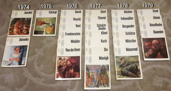 2 Maler und Werk Art Notebook Series from VEB 1974-1979 German language.jpg