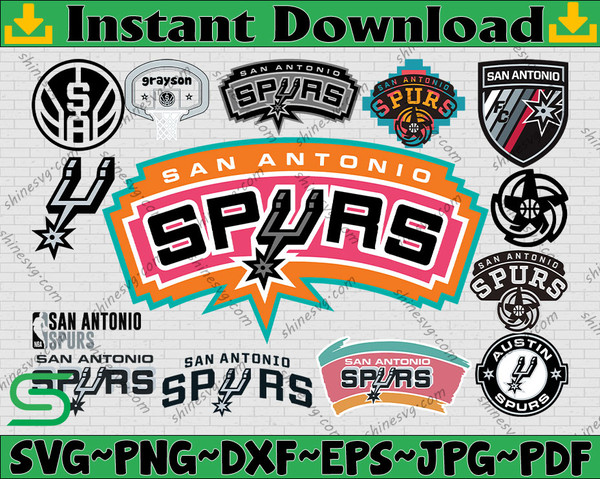 NBA Spurs Font  Download for Free 