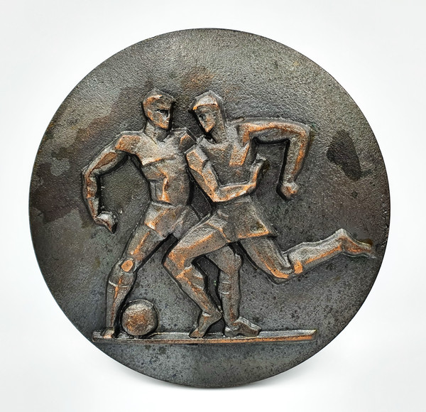 3 Commemorative wall Plaque FOOTBALL USSR Olympic Games Moscow 1980.jpg