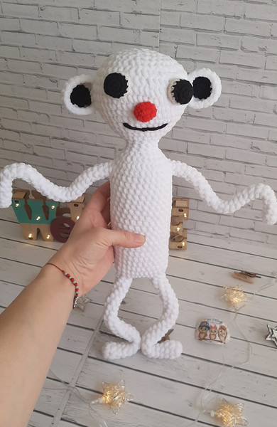 SCP-999 Tickle Monster plush, SCP 999 inspired, handmade soft decoration,  the tickle monster plushie