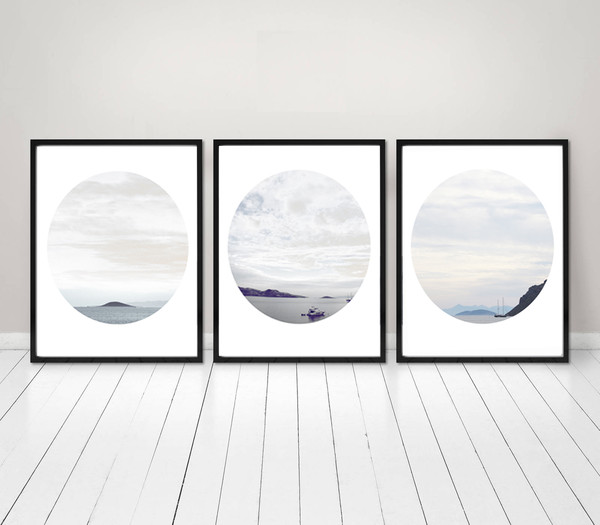 white triptych abstract mountain download
