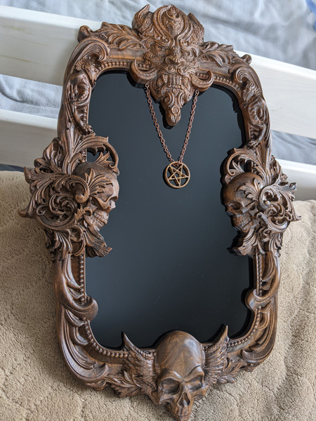 Wall-Decorative-Mirror-With-Black-Glass-In-Carving-Wooden-Frame-Wall-Mount-Mirror-Ornate-Mirror-Home-Unique-Decor (2).JPG