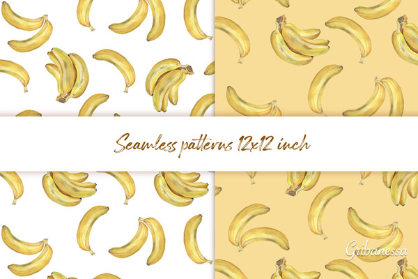 Bananas. Watercolor patterns B 01.jpg