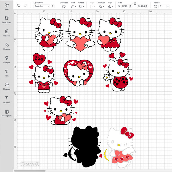 Valentine's Day Hello Kitty themed printable chip bag, DOWNLOAD ONLY – Diva  Accessories N More