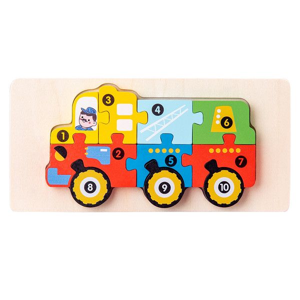 Toys Traffic Jigsaw Puzzles Set Wood Multicolour (10).jpg