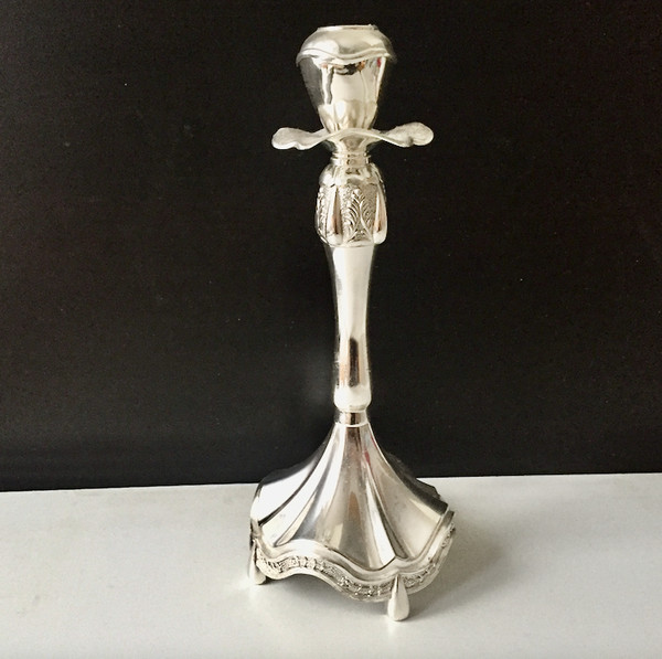 Silver plated candlestick  Vintage 2000s