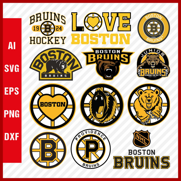 Boston Bruins Logo SVG, Boston Bruins Emblems, Bruins PNG, B - Inspire  Uplift