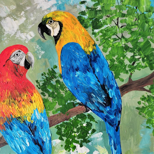 Bird-painting-bright-parrots-art-in-a-frame.jpg