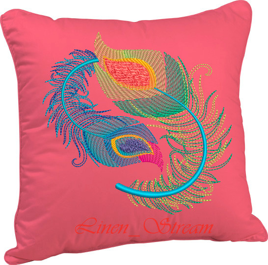 Pillow Peacock Feater.jpg