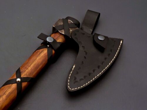 Custom Hand Forged carbon steel Original Ragnar Lothbrok Viking Axe Gift For him 10.jpg