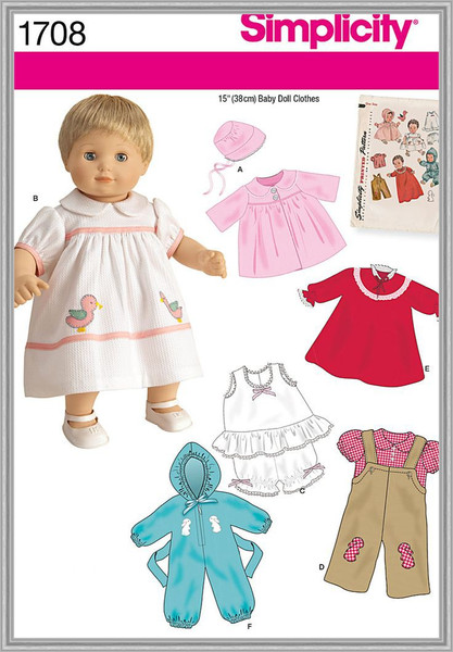 vintage patterns - Free Doll Clothes Patterns