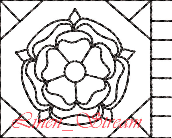 Tudor-Style Rose  BW.jpg