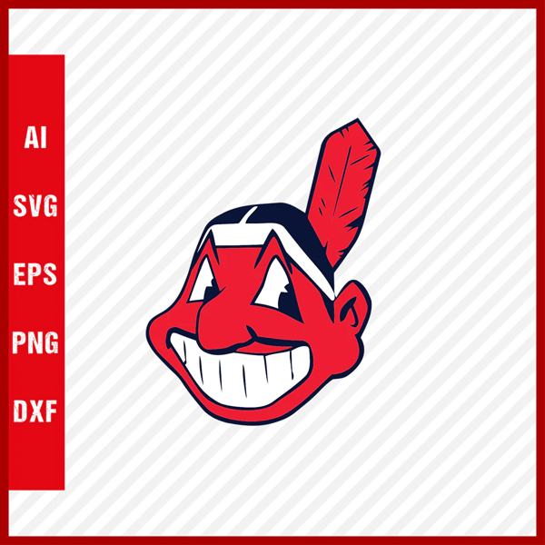 Cleveland Indians SVG Cut Files - Indians PNG Logo - Clipart