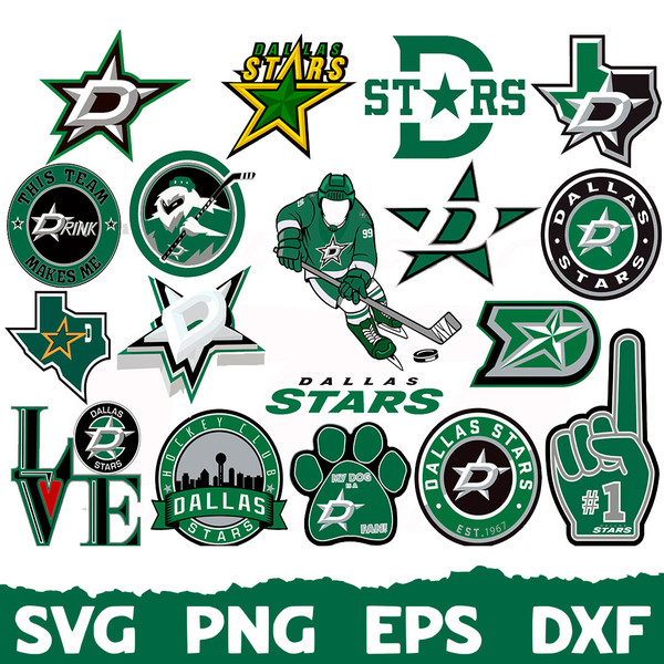 Dallas Stars Stickers for Sale