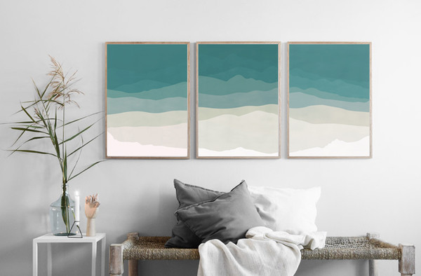 Digital Download a set of 3 prints with mountains