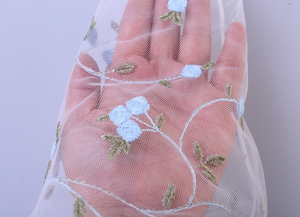 blue flowers Embroidered socks cute sheer mesh tulle socks.jpg