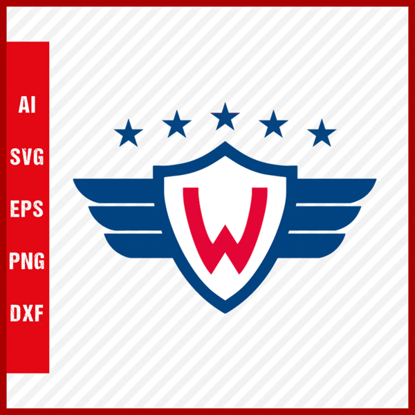 Washington Capitals SVG Cut Files, SVG Logo, Clipart Images