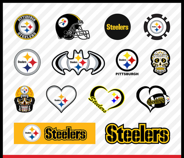 Pittsburgh Steelers Logo 7, Buy Clip Art - Pittsburgh Steelers Jersey  Design - Free Transparent PNG Clipart Images Download