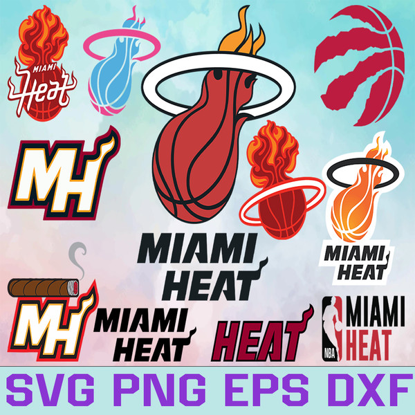 NBA Logo Miami Heat, Miami Heat SVG, Vector Miami Heat Clipart