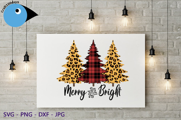 Merry And Bright Christmas Tree wall.png