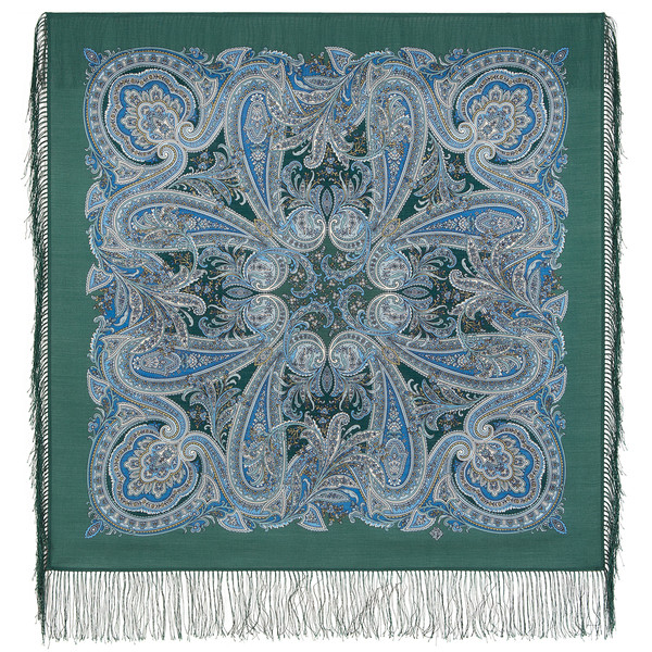 women winter pavlovo posad shawl wrap size 89x89 cm 1929-9