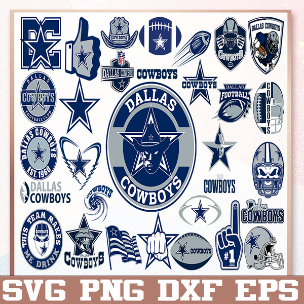 Team Logo Dallas Cowboys, DEFSHOP