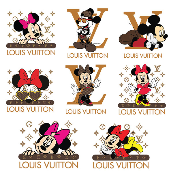 Louis Vuitton Wrap Mickey Red Svg, Logo Svg, LV Wrap Svg, Lo - Inspire  Uplift