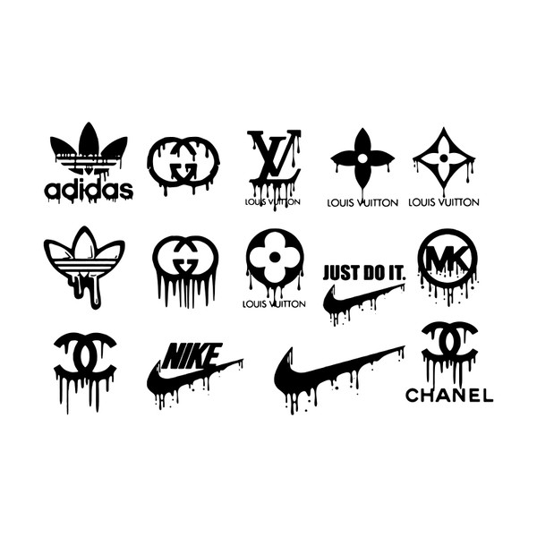Louis Vuitton Bundle Svg, Lv Logo Svg, Gucci Logo Svg, Chane - Inspire  Uplift