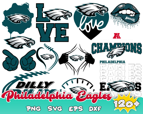 Philadelphia Eagles Logo PNG Transparent & SVG Vector - Freebie Supply