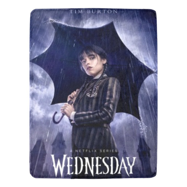 Wednesday Movie Poster blanket 2.jpg