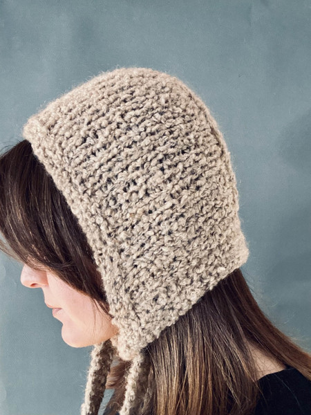 wool knitted bonnet hat with stripes12.jpg