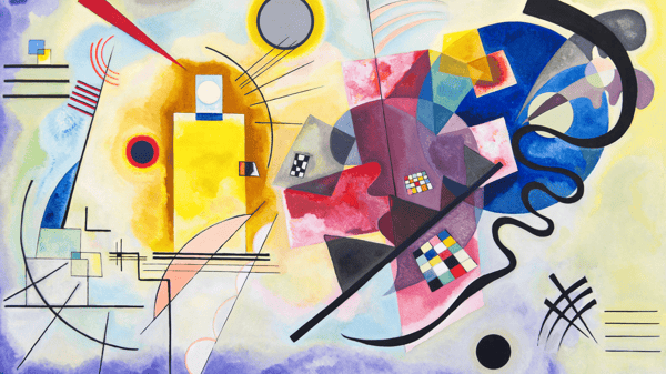 Yellow-Red-Blue abstract painting by Wassily Kandinsky..png