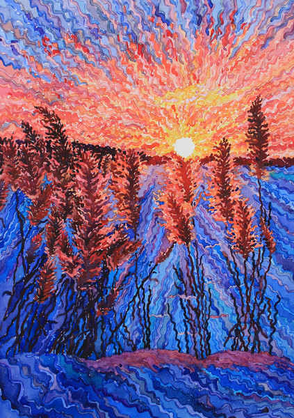 The winter field of reeds, watercolor, 36x51cm, 2022.JPG